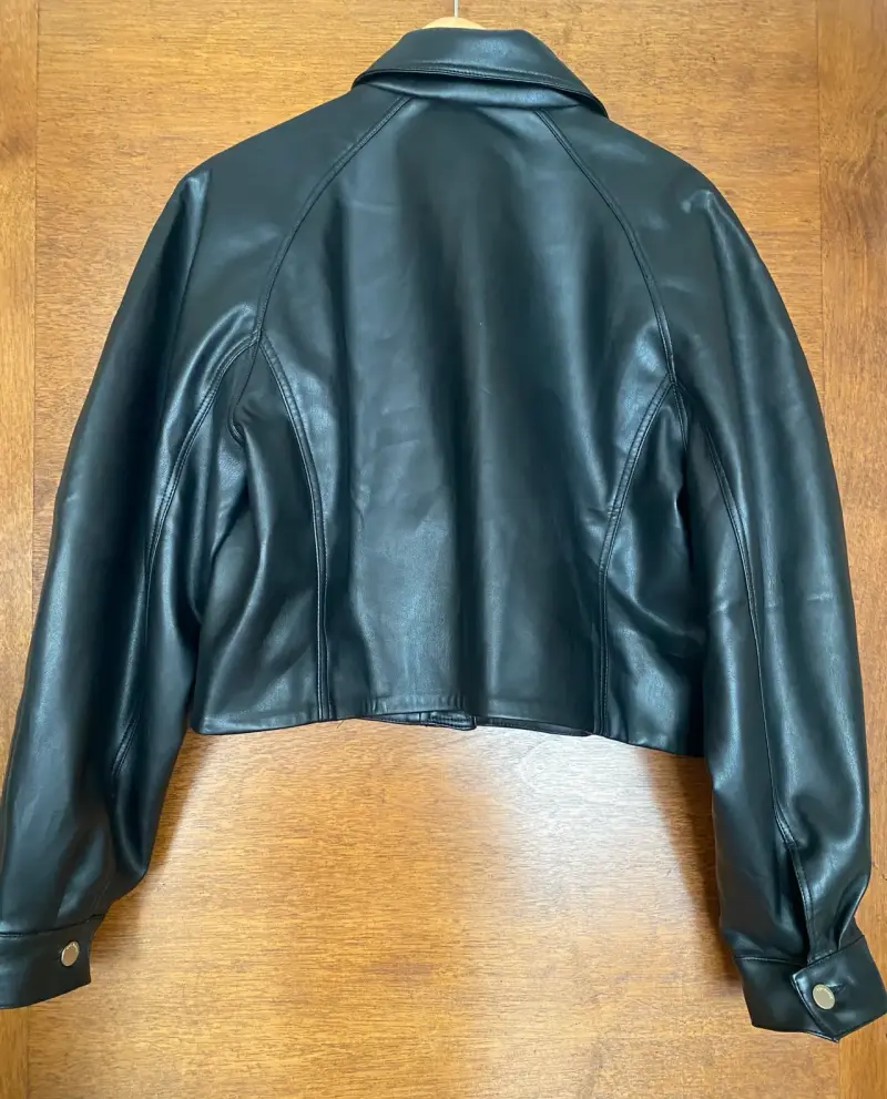 Chaqueta negra MANGO - 2