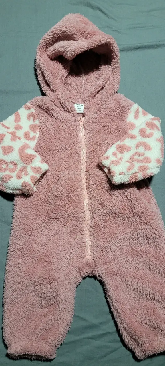 Pijama disfraz rosa bebé - 6