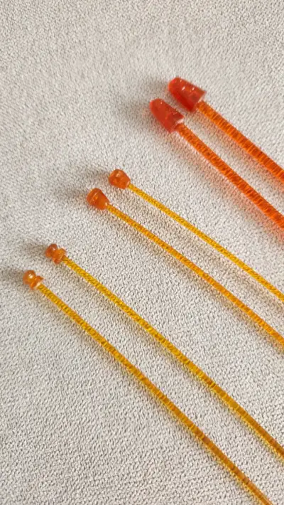 Set de palillos de plástico para tejer - miniatura 3