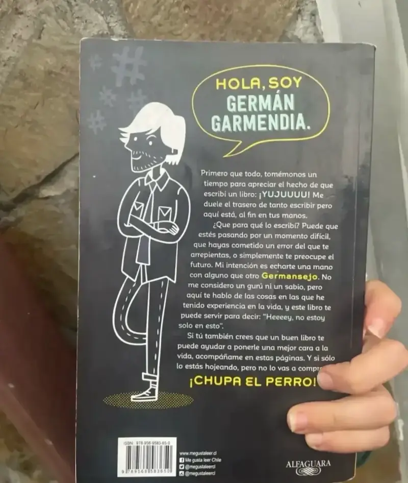 Libro Chupaelperro de Germán Garmendia - 2