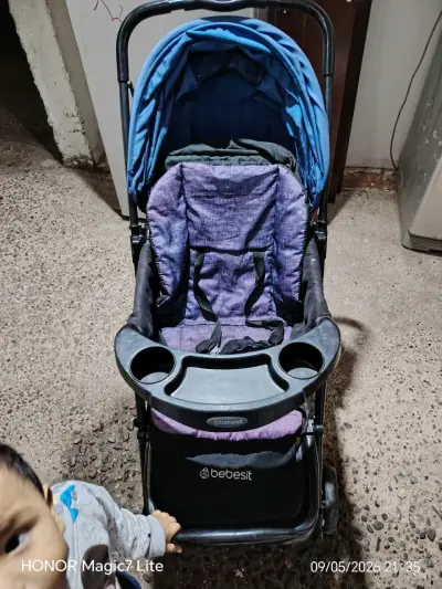 Coche Bebesit azul - miniatura 1