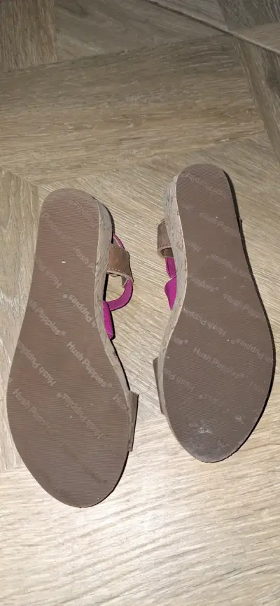 Sandalias Hush Puppies rosadas - miniatura 1