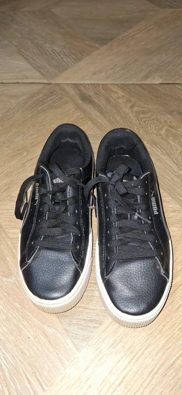 Zapatillas negras Puma casuales - 2