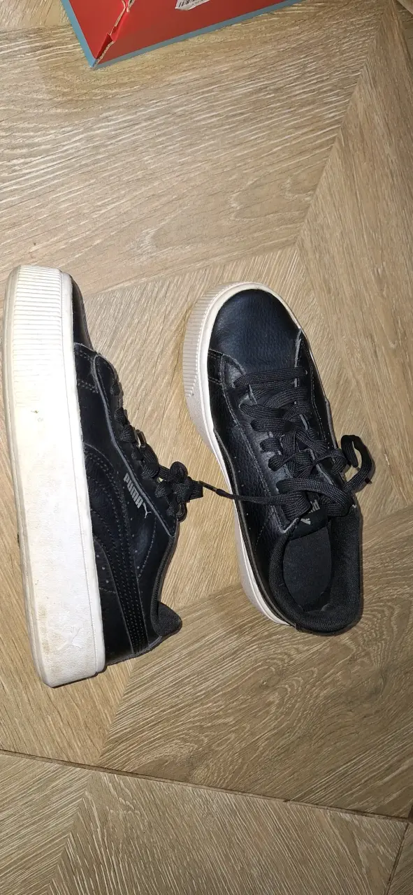 Zapatillas negras Puma casuales - 3