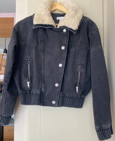 Chaqueta de mezclilla con chiporro - miniatura 1