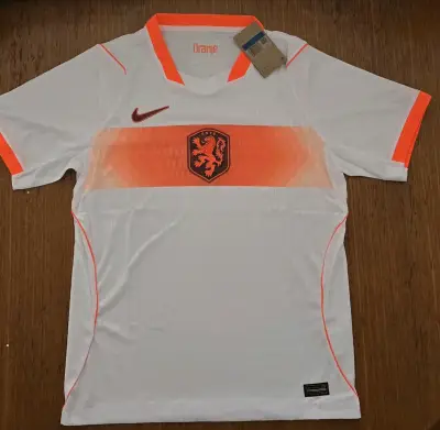Camiseta blanca Holanda talla M (apretada) - miniatura 1