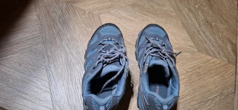 Zapatillas Merrell senderismo gris - 4