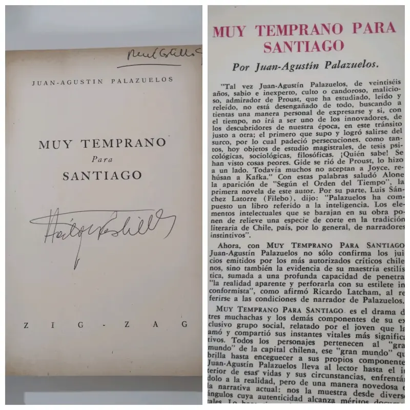 Muy temprano para Santiago,Juan Agustín Palazuelos - 2