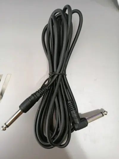 Cable para instrumento musical de audio 6.3mm mono - miniatura 1