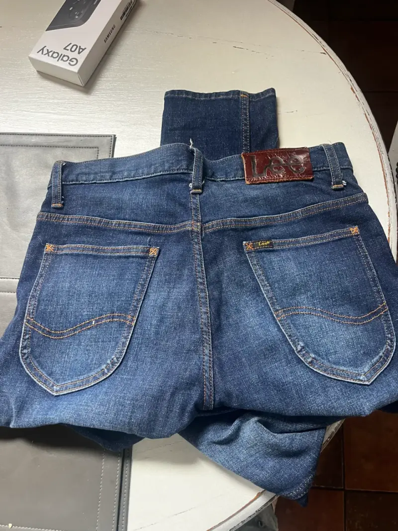 Jeans Lee azul oscuro - 4
