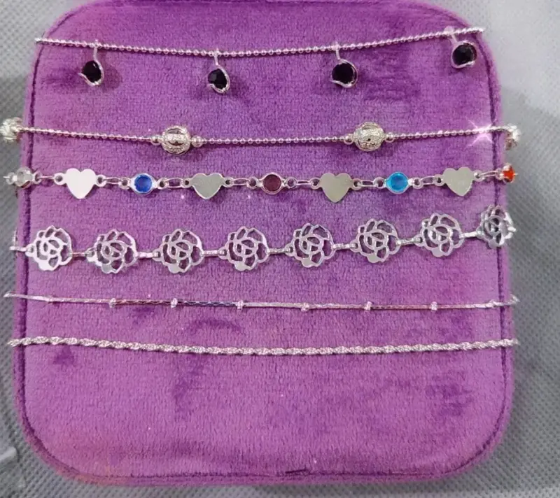 Collar de plata elegante - 6