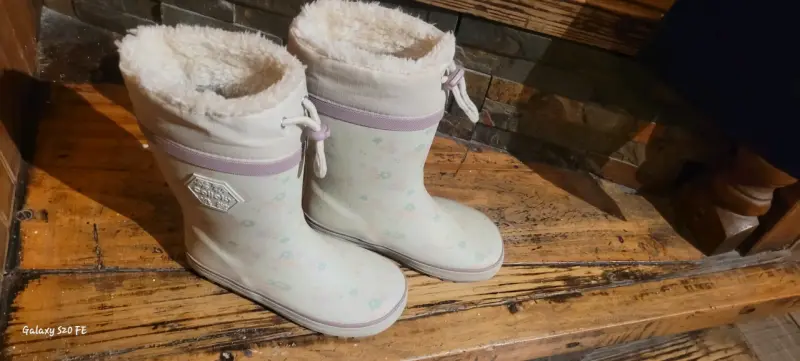 Botas de lluvia con forro polar talla N°29 Colloky - 3