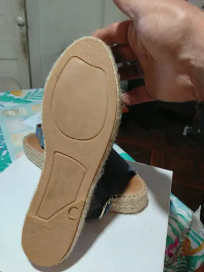 Sandalias de cuero azul - miniatura 2