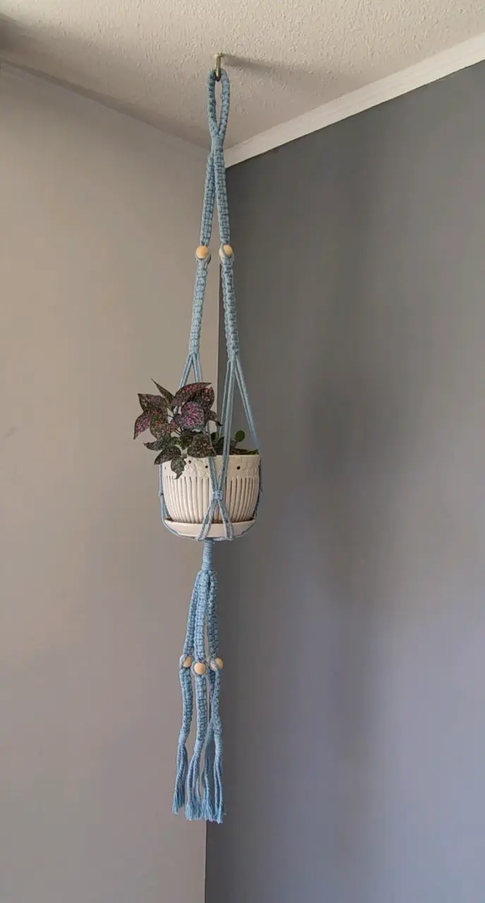 Pack de 2 Colgadores de macramé - 1