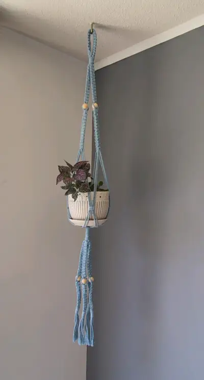 Pack de 2  Colgadores de macramé - miniatura 1