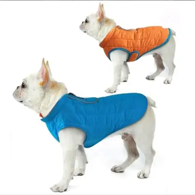 Abrigo rojo para perro talla S - miniatura 2