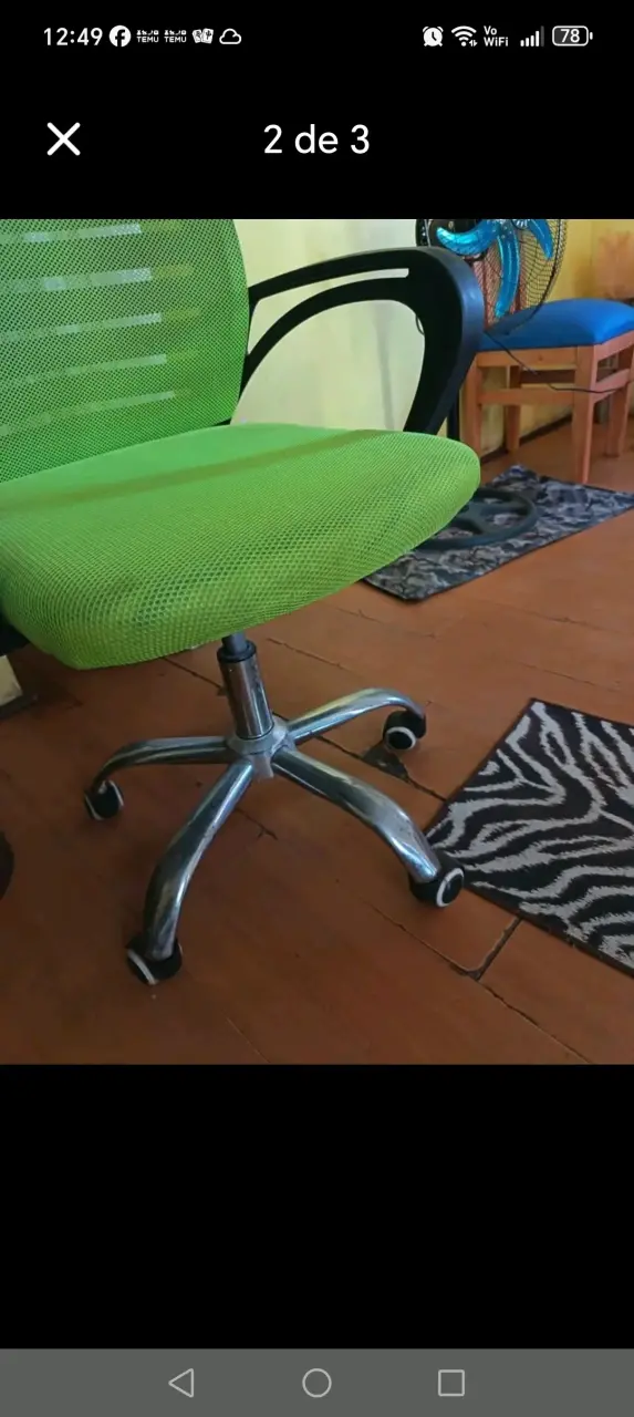 Silla de oficina verde - 2