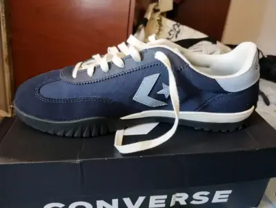Zapatillas Converse gris y verde - miniatura 5