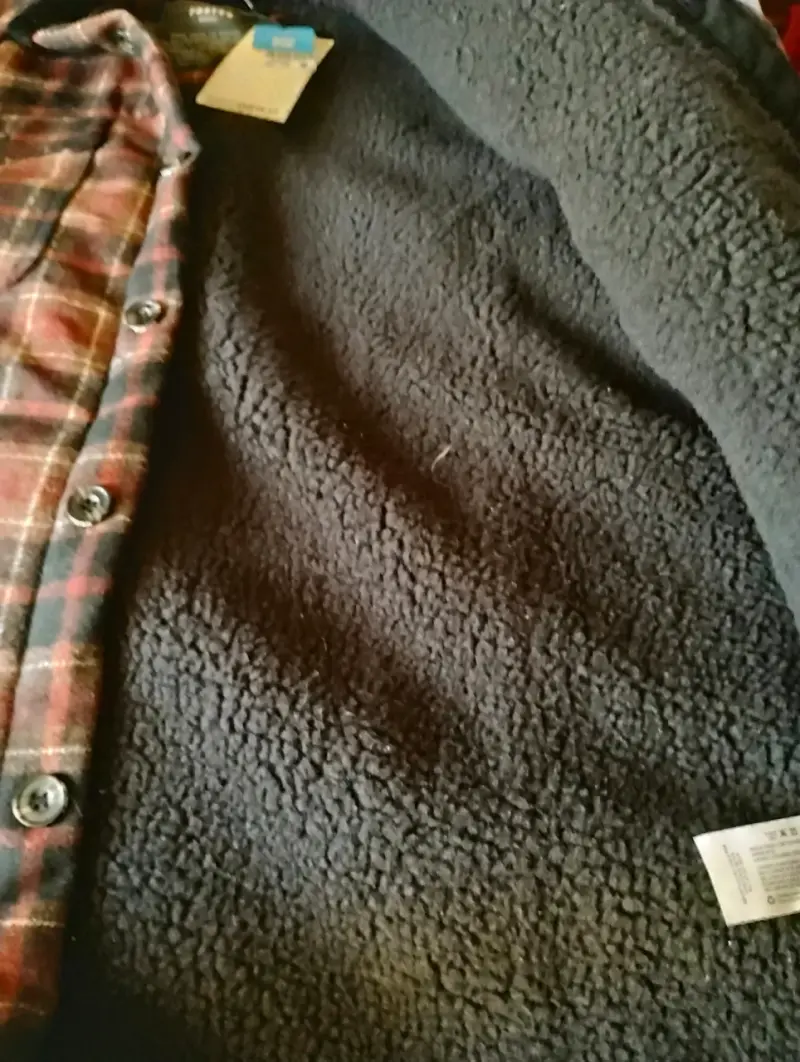 Chaqueta de franela a cuadros marca foster - 3
