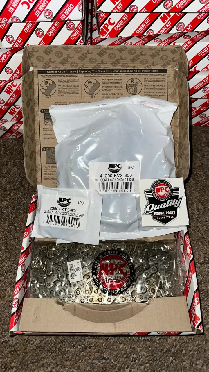 Kit de transmisión Honda CB125f NPC
