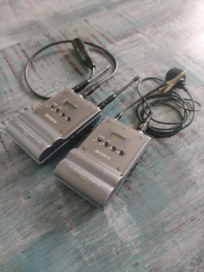 Micrófono inalámbrico profesional Sony UHF - 2