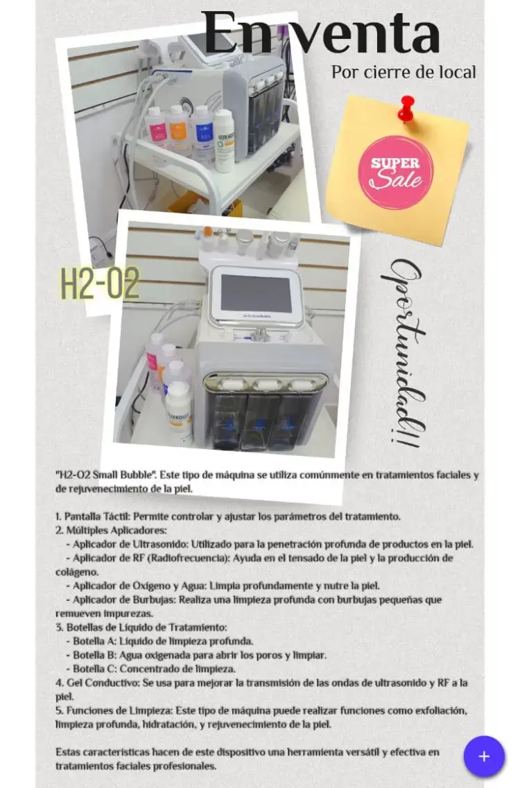 Máquinas para estética - 2