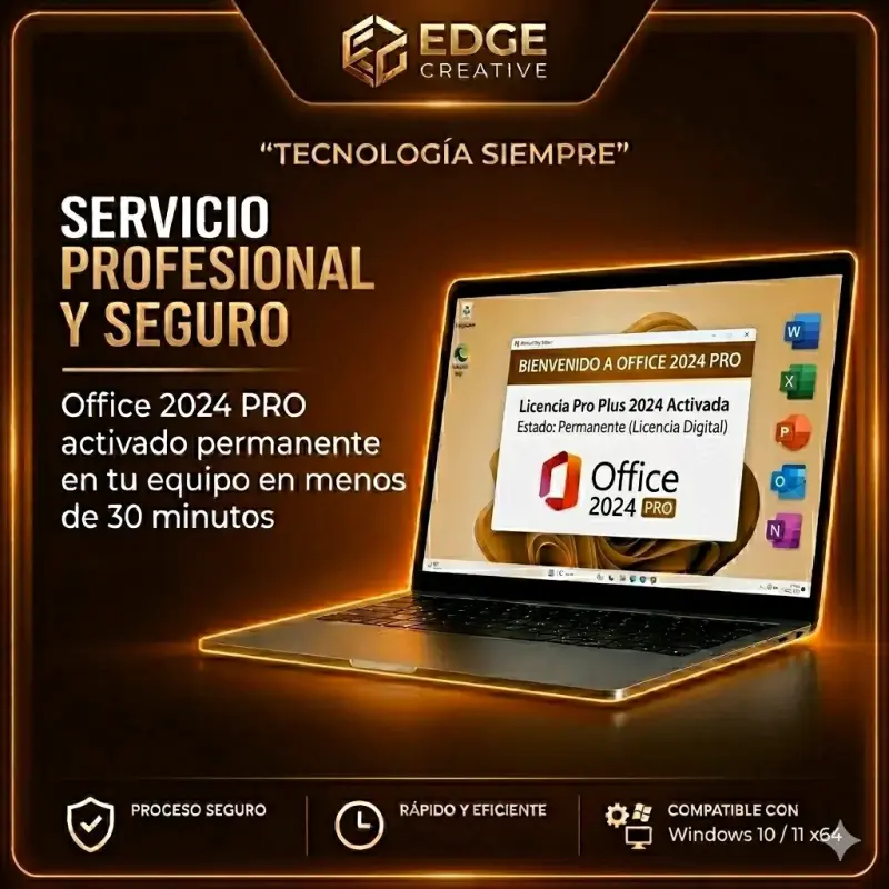 OFFICE 2024 PRO PERMANENTE. NO PAGUES MÁS.