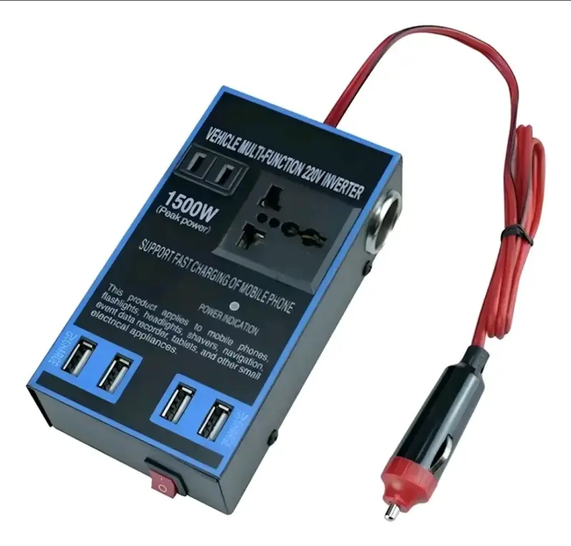 Convertidor Inversor Auto 12v /24v A 220v 1500w - 3