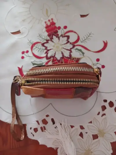 Monedero multicolor cuero - miniatura 2