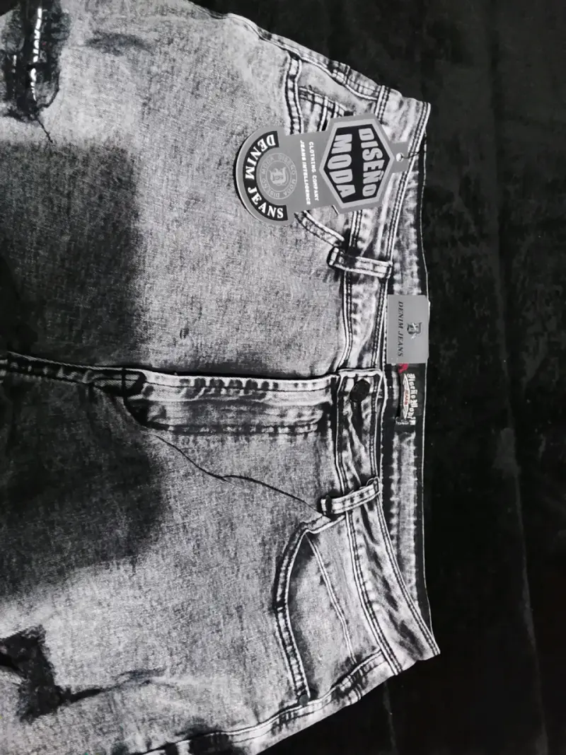 Jeans desgastados gris oscuro - 3