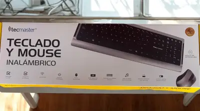 Teclado y mouse inalámbrico Tecmaster - miniatura 1