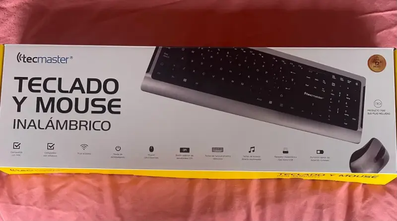 Teclado y mouse inalámbrico Tecmaster - 2
