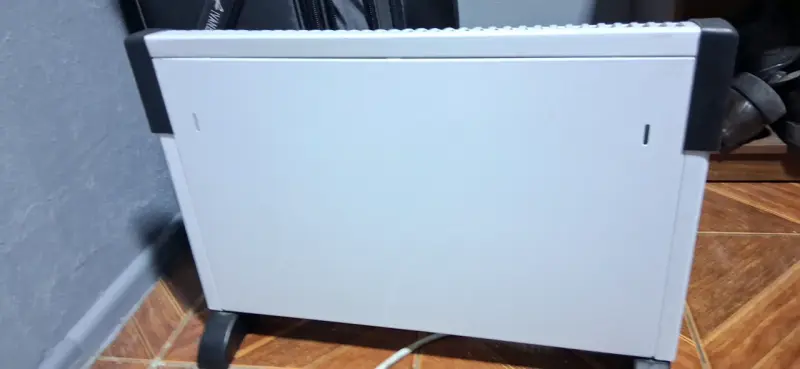 Calefactor eléctrico blanco - 5
