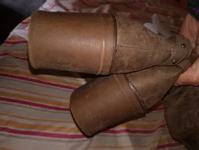 Botas de tacón marrones - miniatura 3