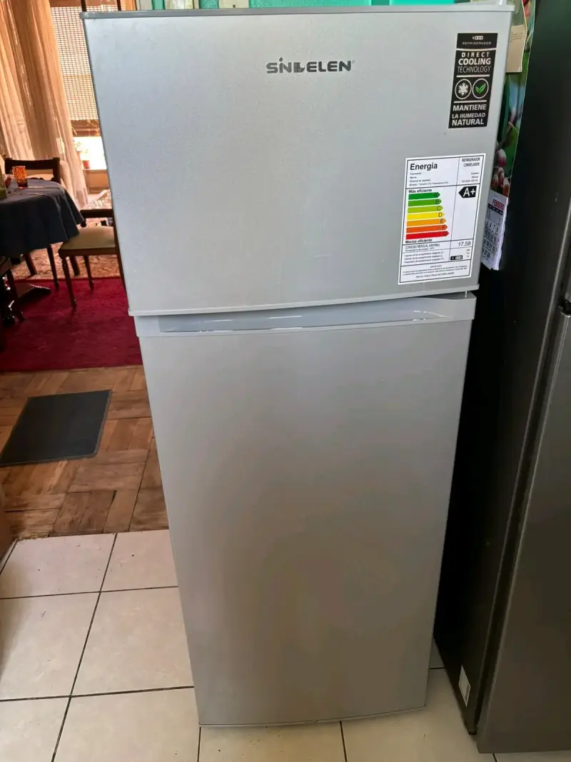 Refrigerador Sinelene plateado - 1