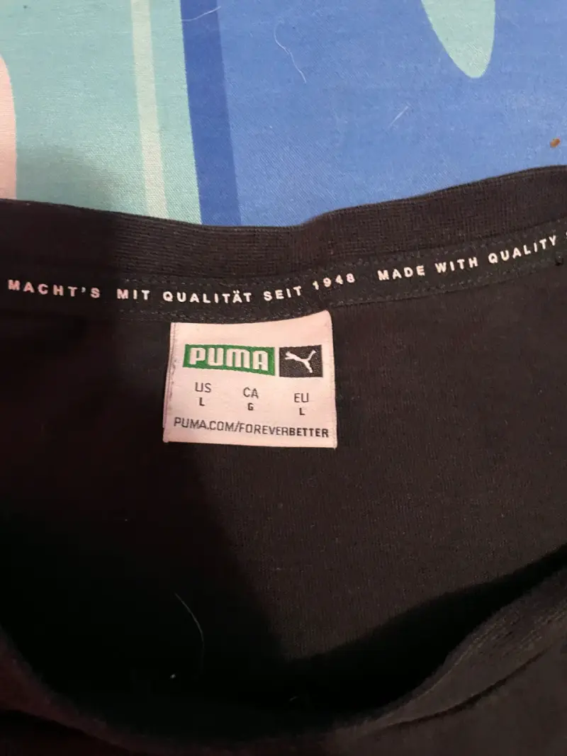 Polera negra Puma - 2