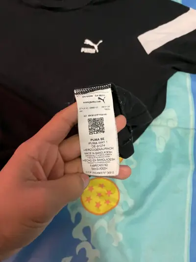 Polera negra Puma - miniatura 3