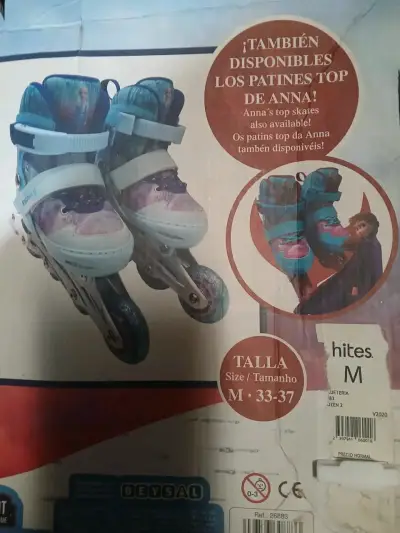 Patines Frozen para niña - miniatura 1