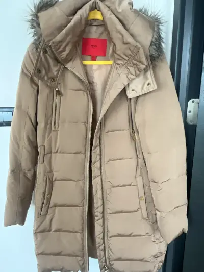 Parka caqui con capucha - miniatura 1