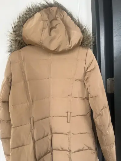 Parka caqui con capucha - miniatura 4