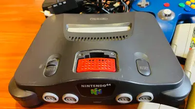 Nintendo 64 original con juegos - miniatura 6