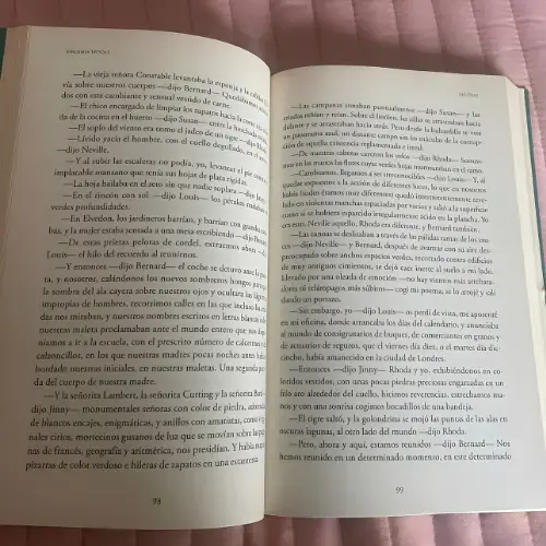 Libro 'Las Olas' de Virginia Woolf - 3