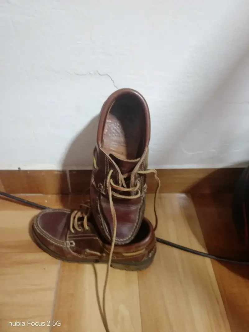 Zapatos de cuero marrón - 2