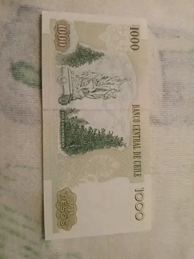 Billete chileno 1000 pesos 2001 UNC - miniatura 2