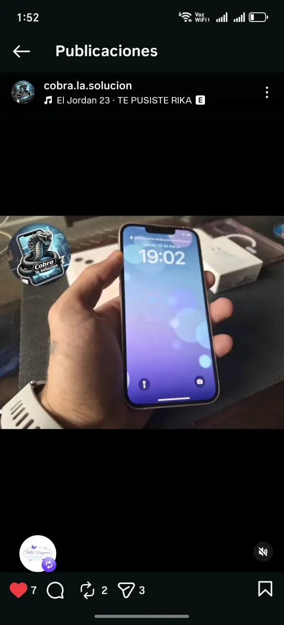 Smartphone con caja original - 1
