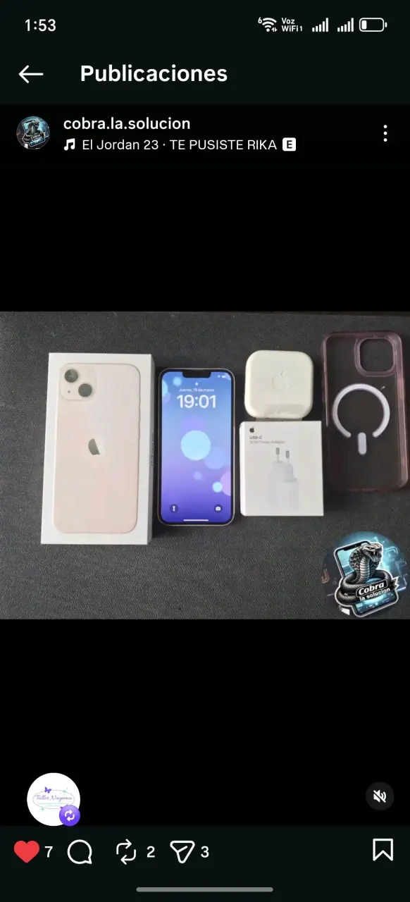 Smartphone con caja original - 5