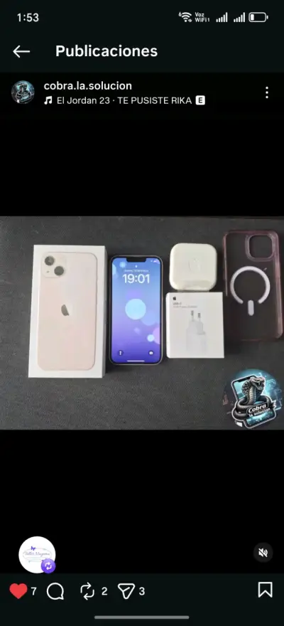 Smartphone con caja original - miniatura 5