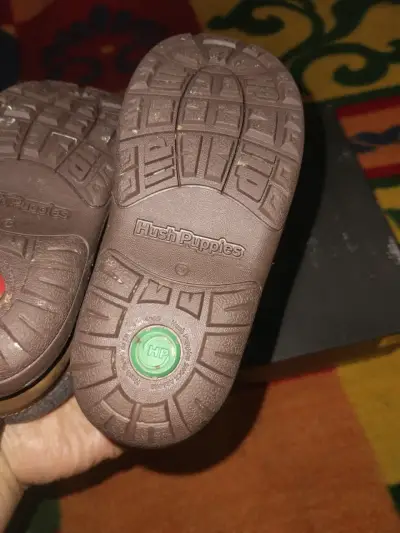 Botines de cuero marrón para niño - miniatura 4