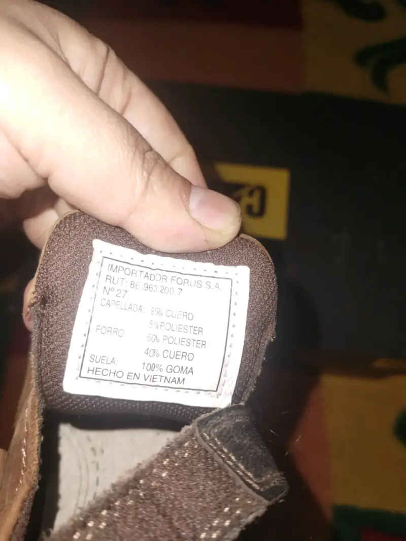 Botines de cuero marrón para niño - 5