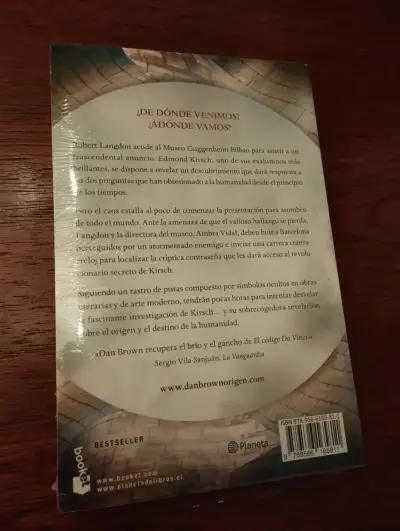 Libro Origen Dan Brown - miniatura 2